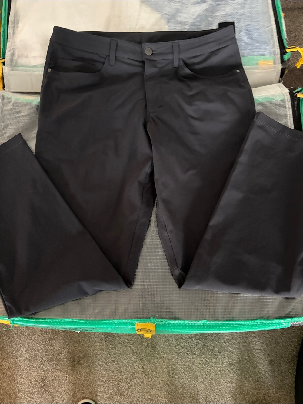 Lulu lemon Classic charcoal great Straight-Leg Pants